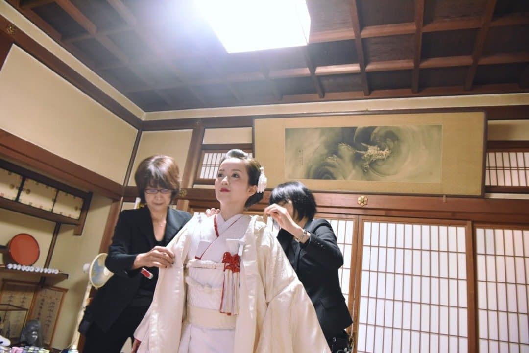 石上神宮の結婚式の写真