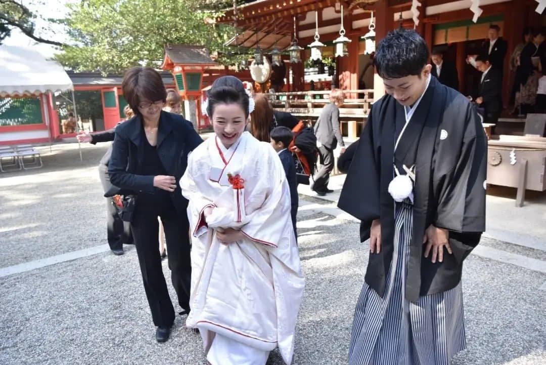 石上神宮の結婚式の写真