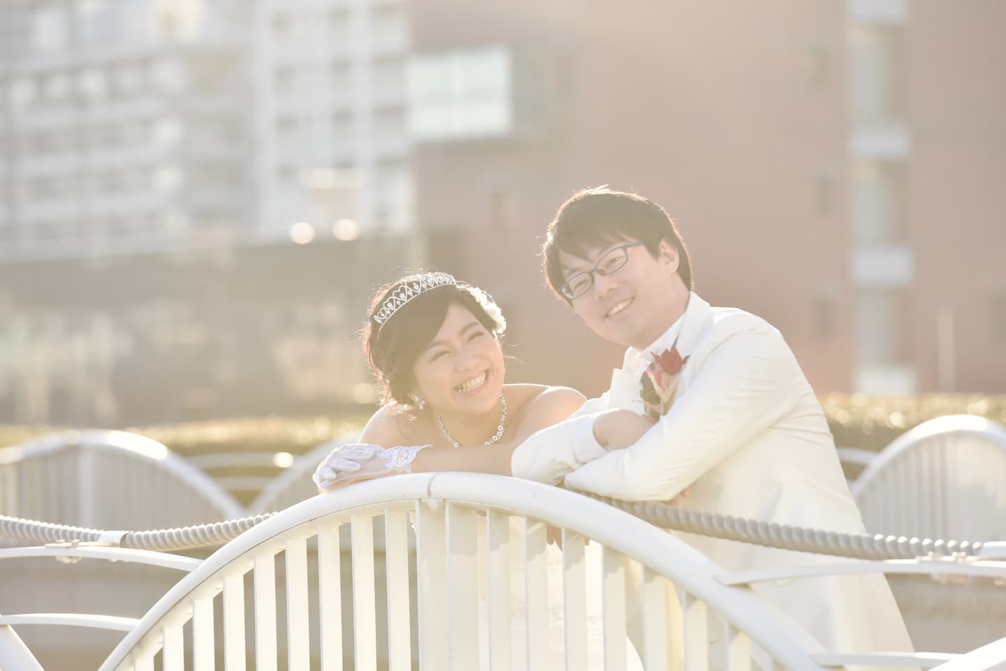 東京でのフォトウェディングの写真