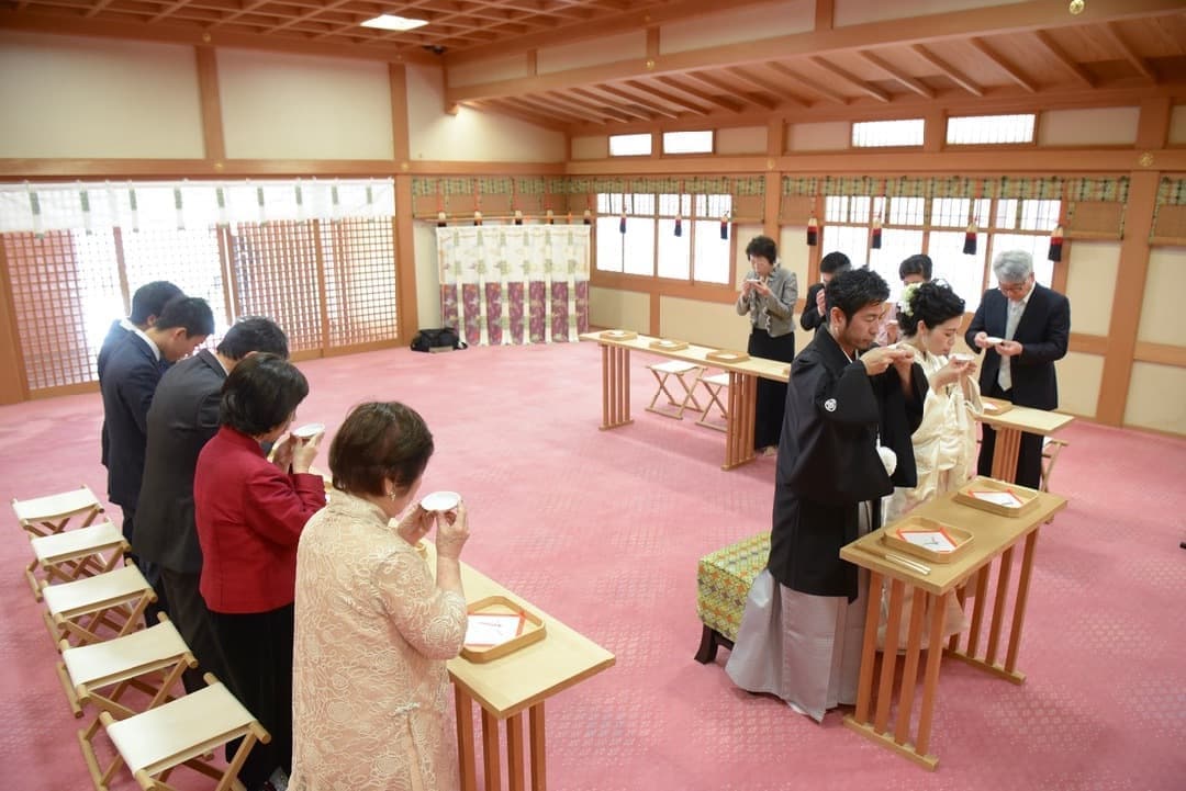 大神神社で白無垢の結婚式写真