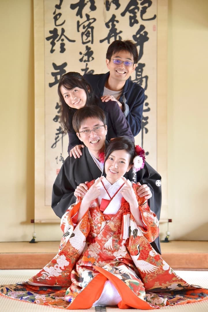 大神神社での神前式の写真