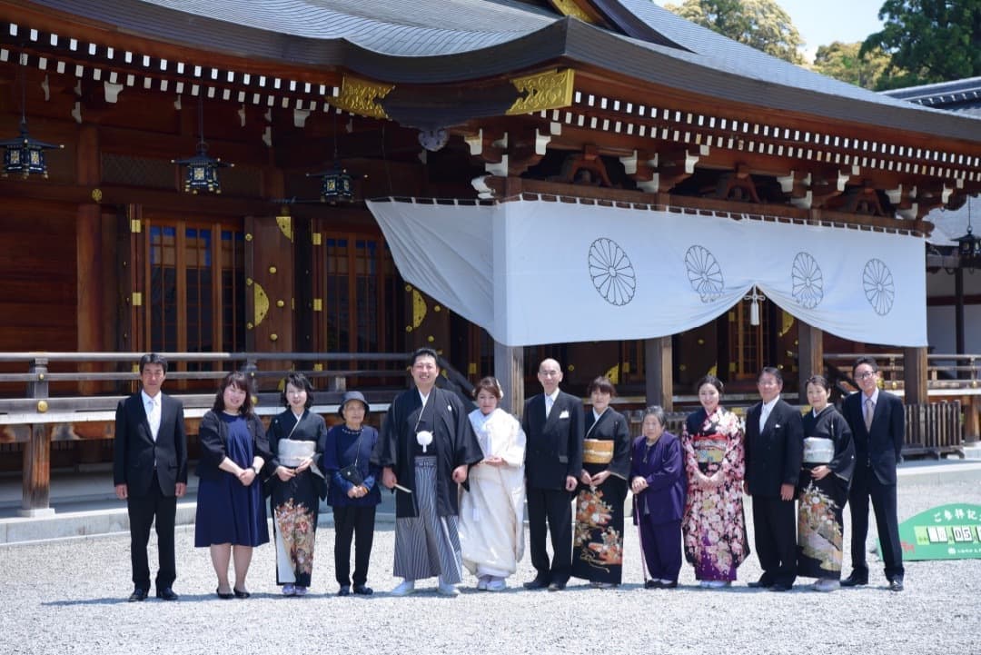 大神神社の結婚式の写真