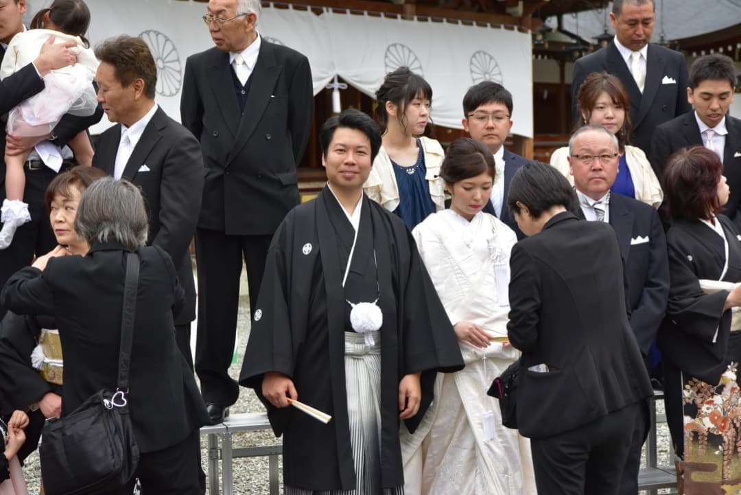 大神神社で白無垢の結婚式写真