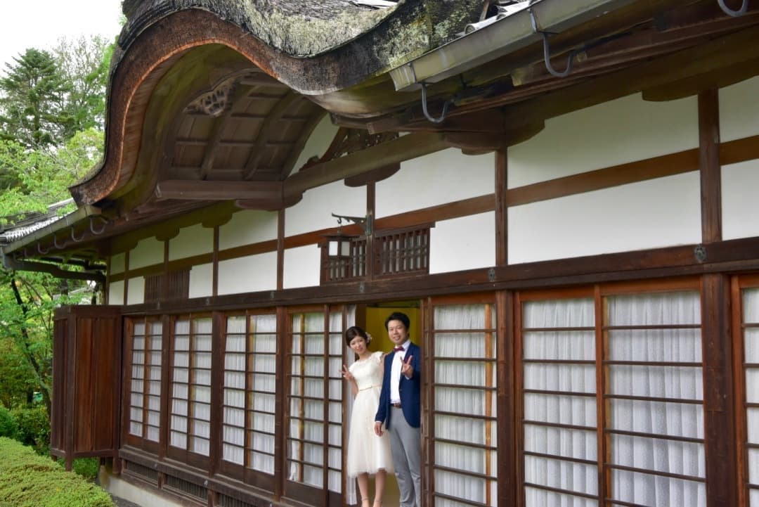 大神神社で白無垢の結婚式写真