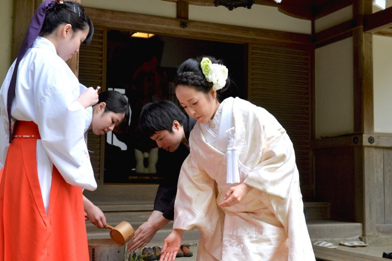 石上神宮の結婚式写真