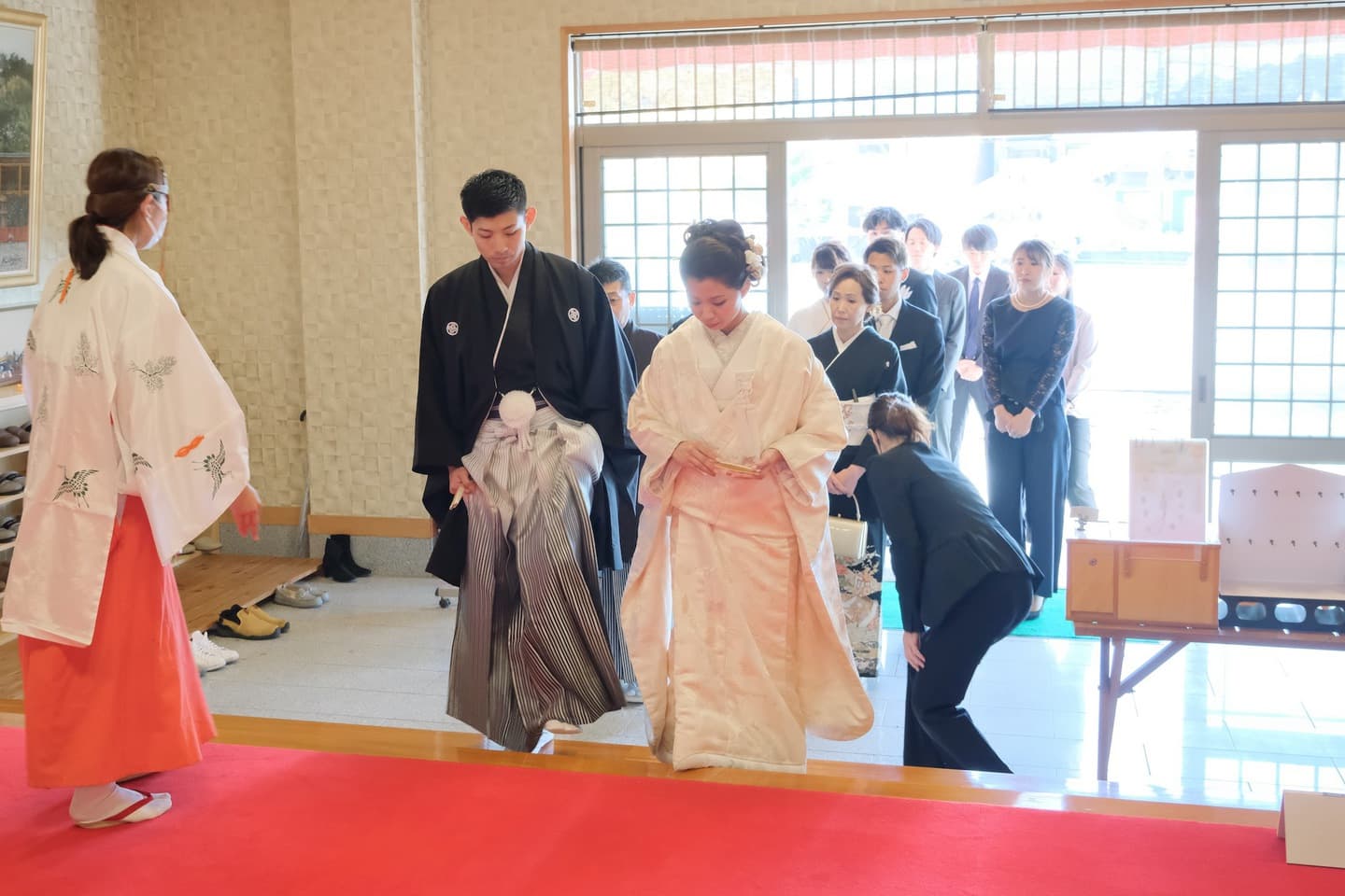 紀州東照宮で結婚式の花嫁さん