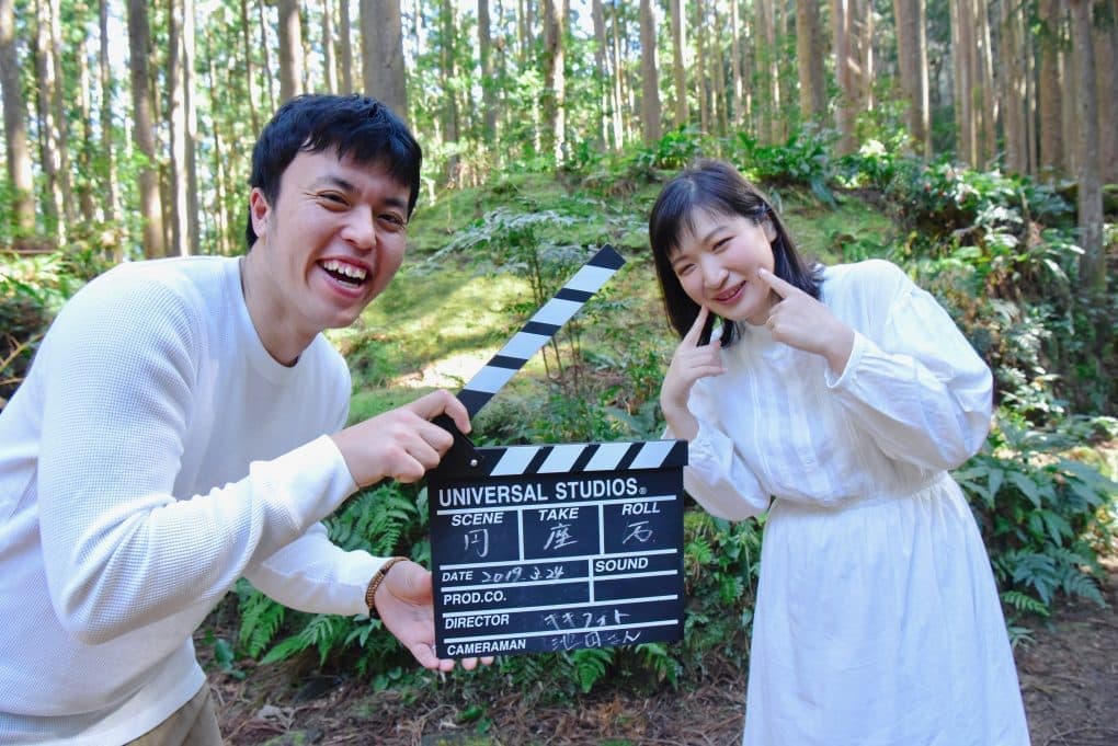 熊野本宮大社で神前結婚式の写真