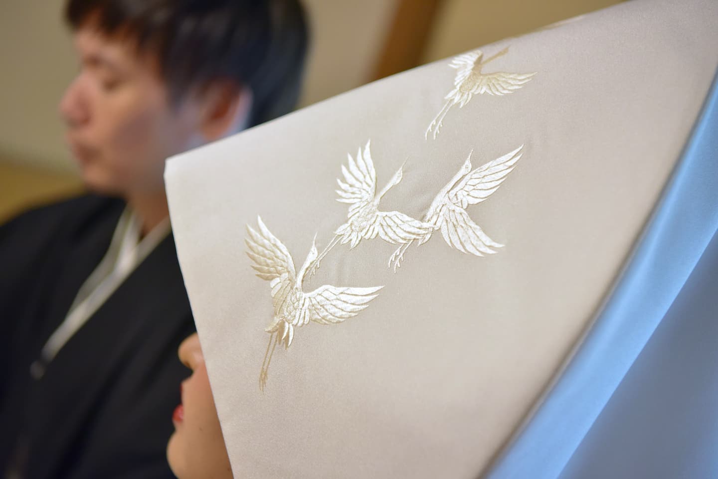 春日大社の結婚式の花嫁