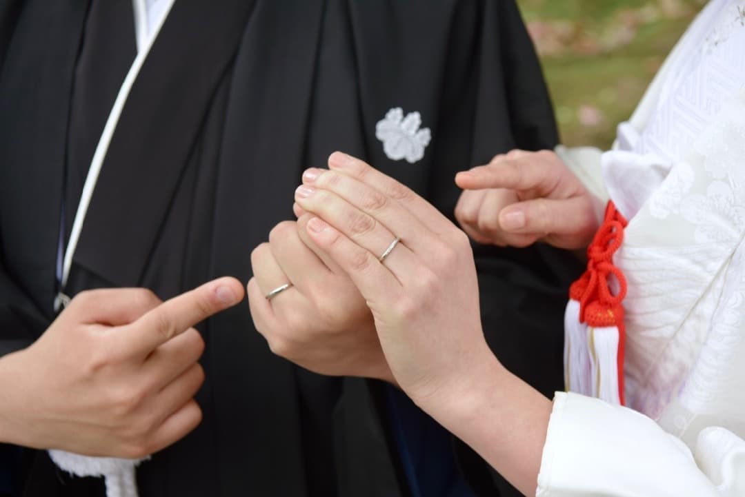 石上神宮の結婚式の写真