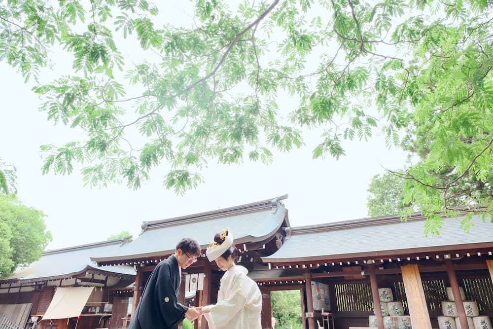 和歌山・竈山神社での結婚式