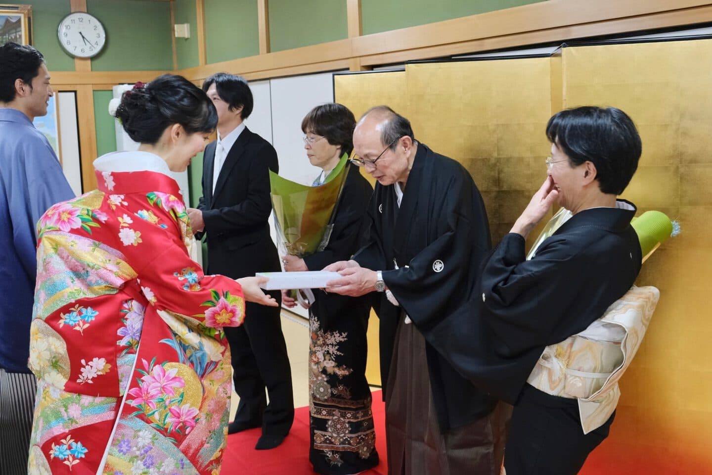 枚岡神社の神前結婚式の写真