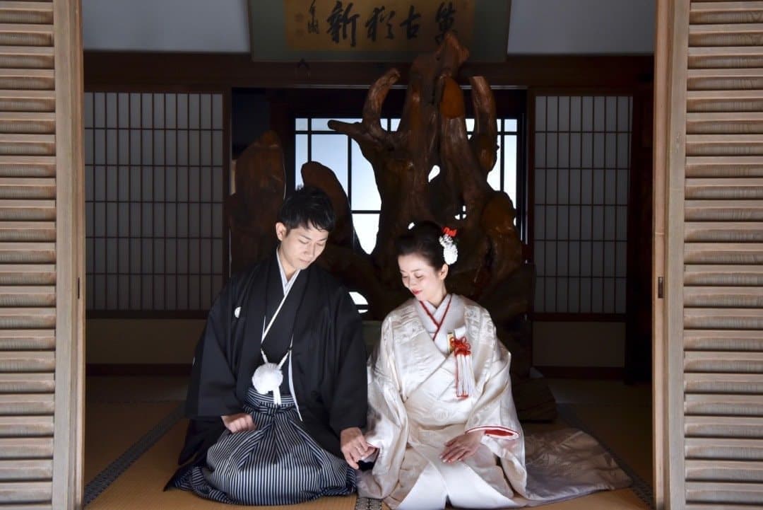 石上神宮の結婚式の申し込みや準備、式の流れについての写真