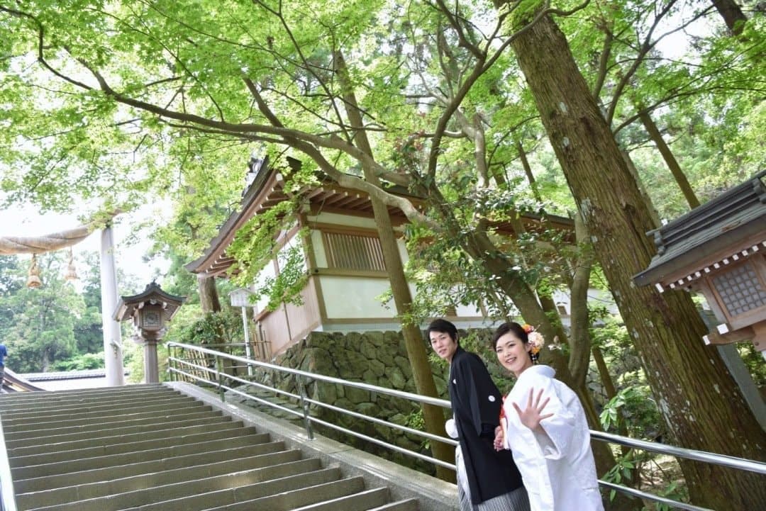 大神神社の結婚式の写真