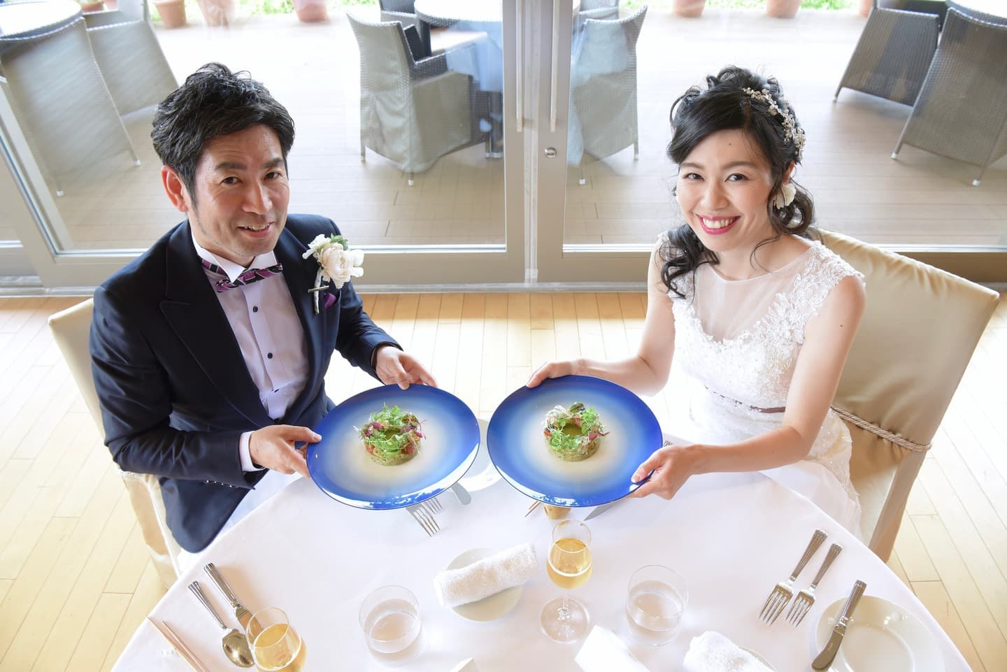 大神神社での結婚式の写真