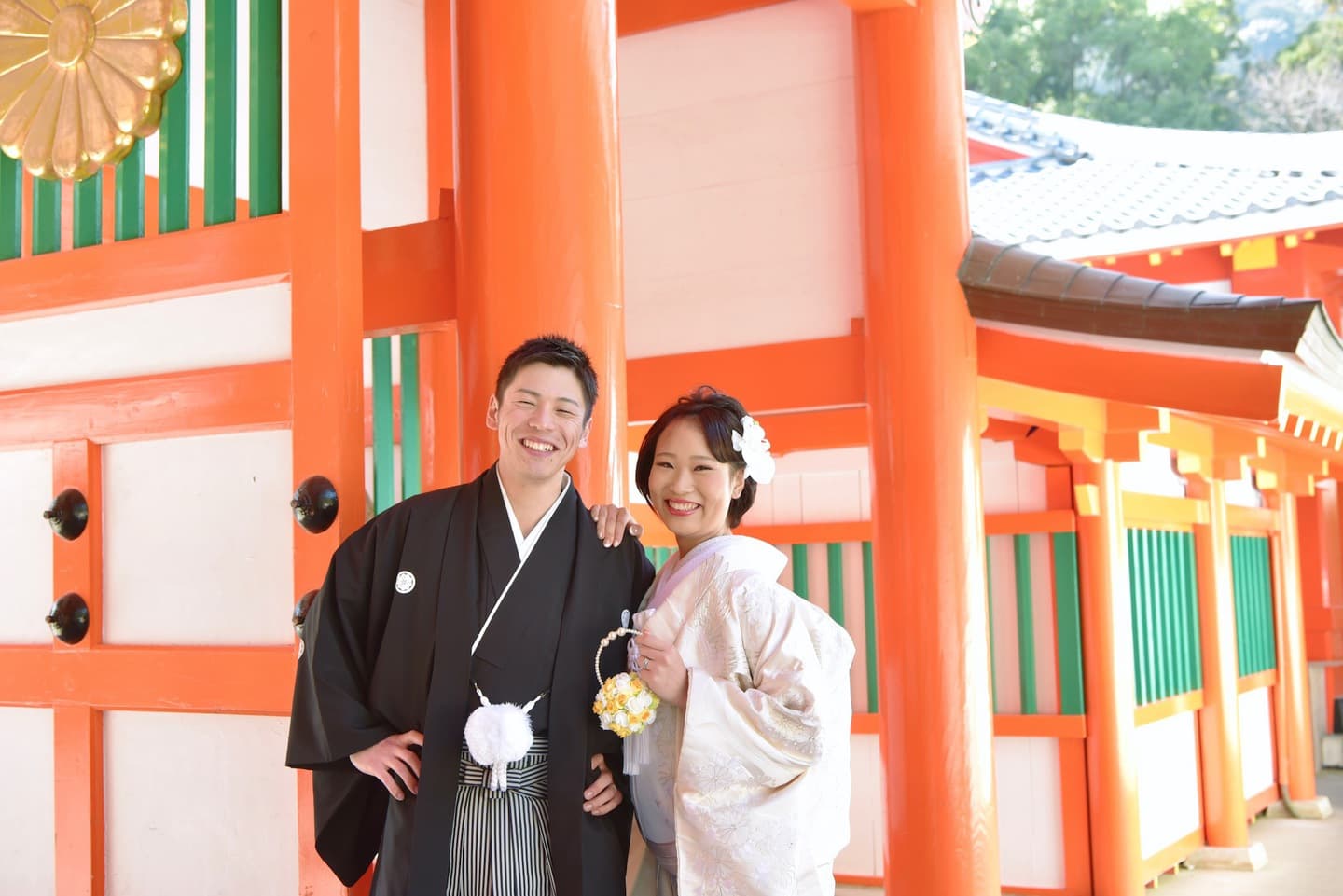 速玉大社の結婚式の写真