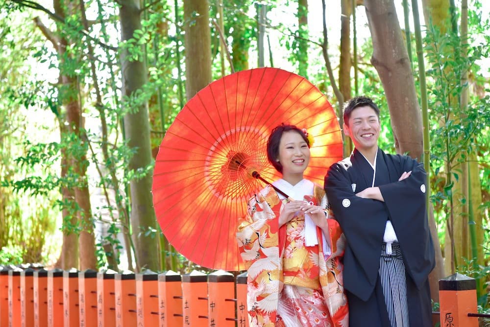 熊野速玉大社で結婚式の写真