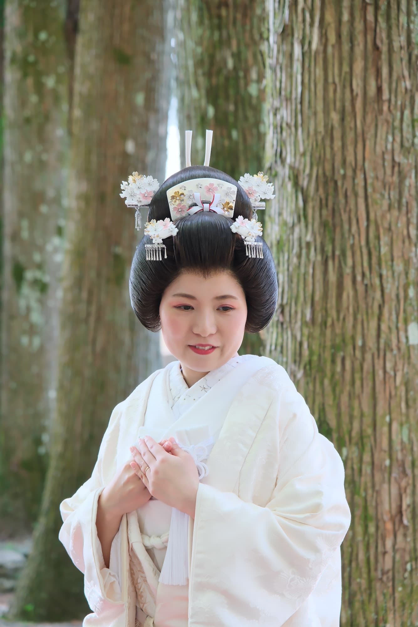 熊野本宮大社での結婚式の写真