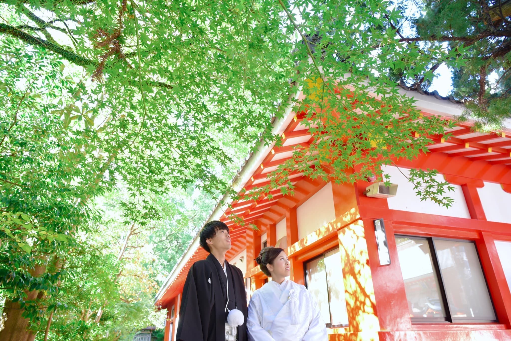 熊野速玉大社で神前結婚式の写真