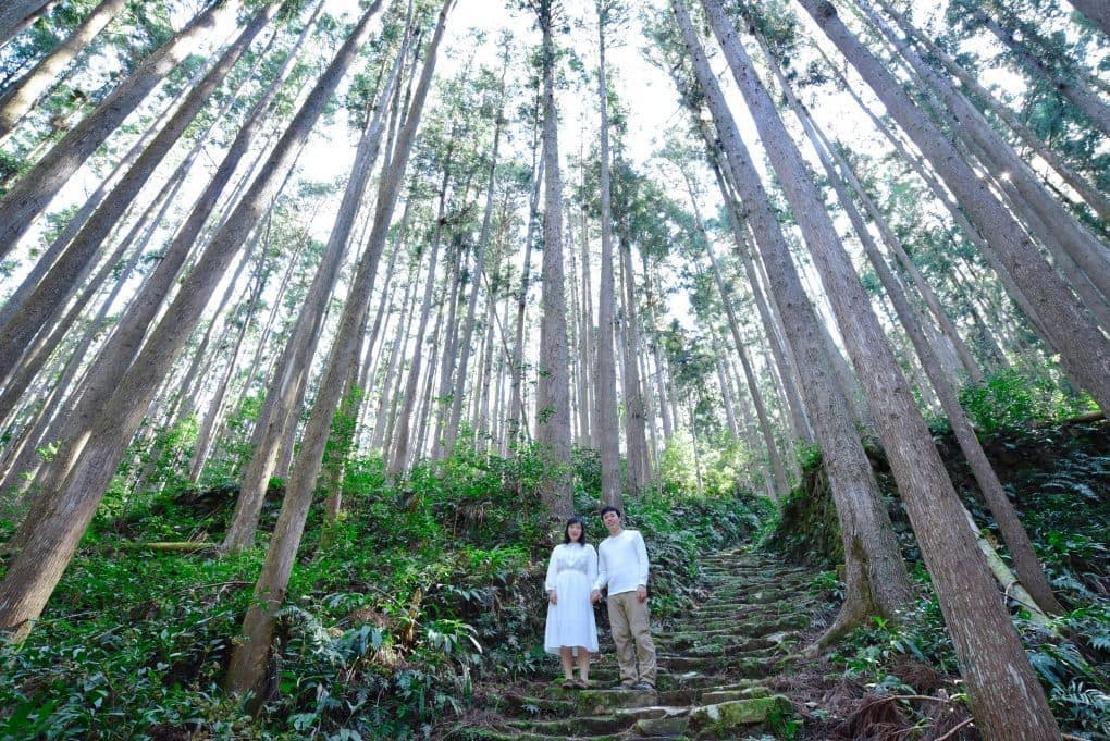 熊野本宮大社で神前結婚式の写真