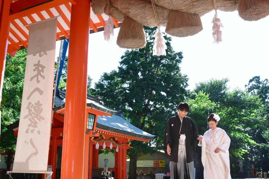 熊野速玉大社で結婚式の写真