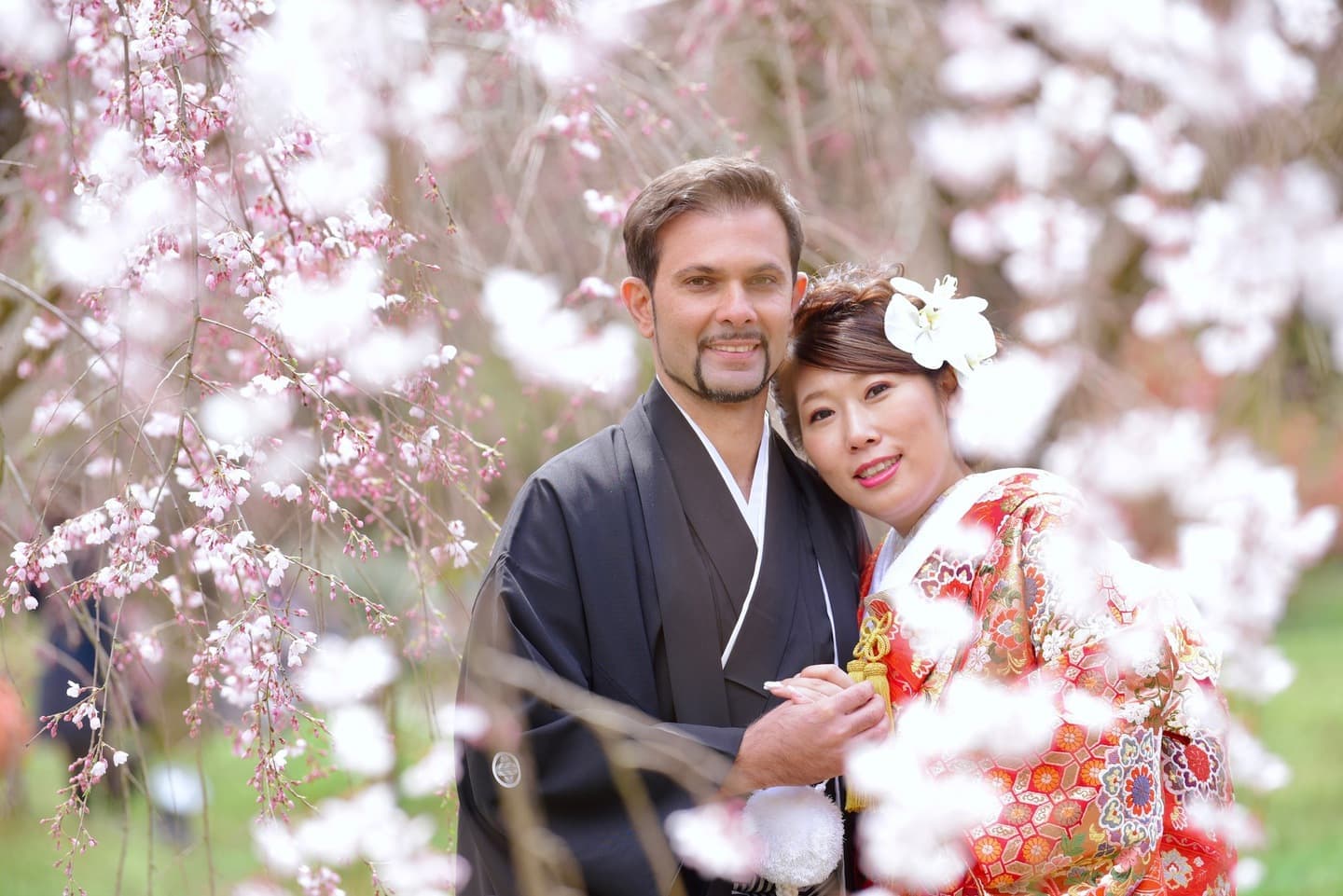 上賀茂神社の白無垢の花嫁さん