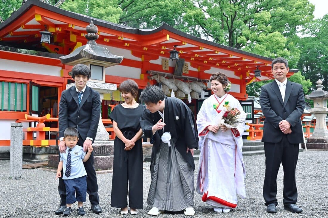 熊野速玉大社の結婚式の写真