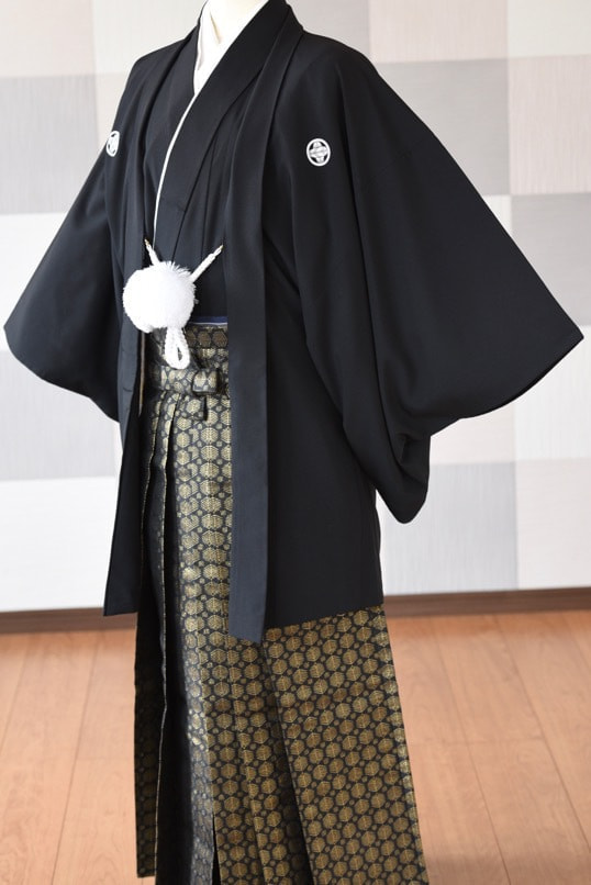 黒紋付袴レンタル