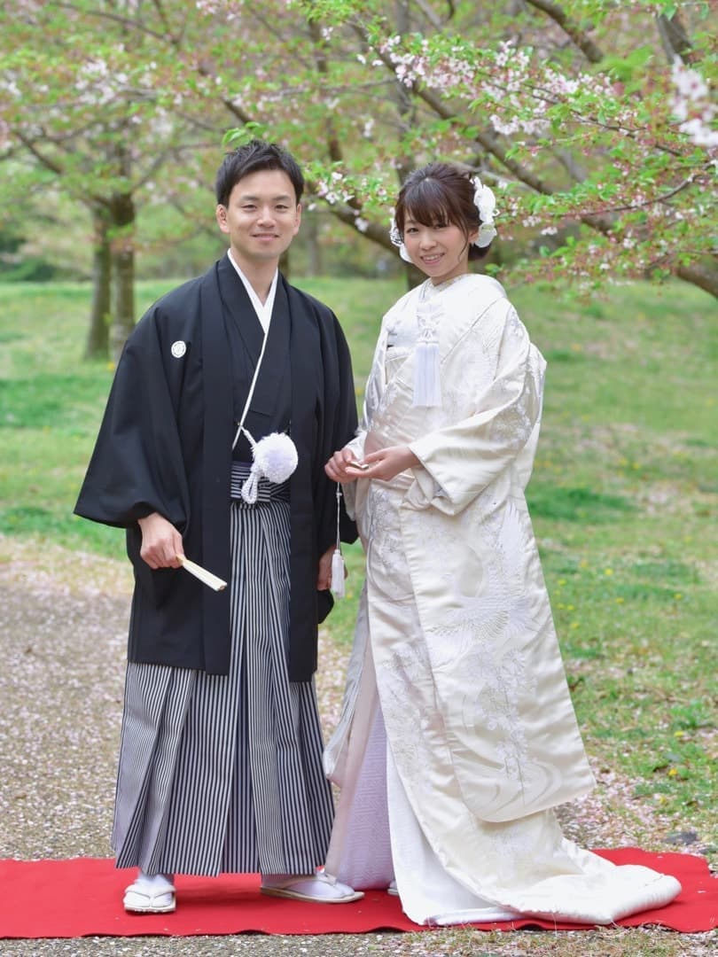 白無垢の掛下｜和装着物結婚式・前撮り・フォトウエディング