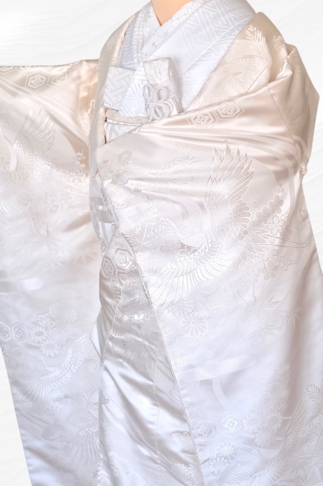 和装結婚式のレンタル白無垢の写真