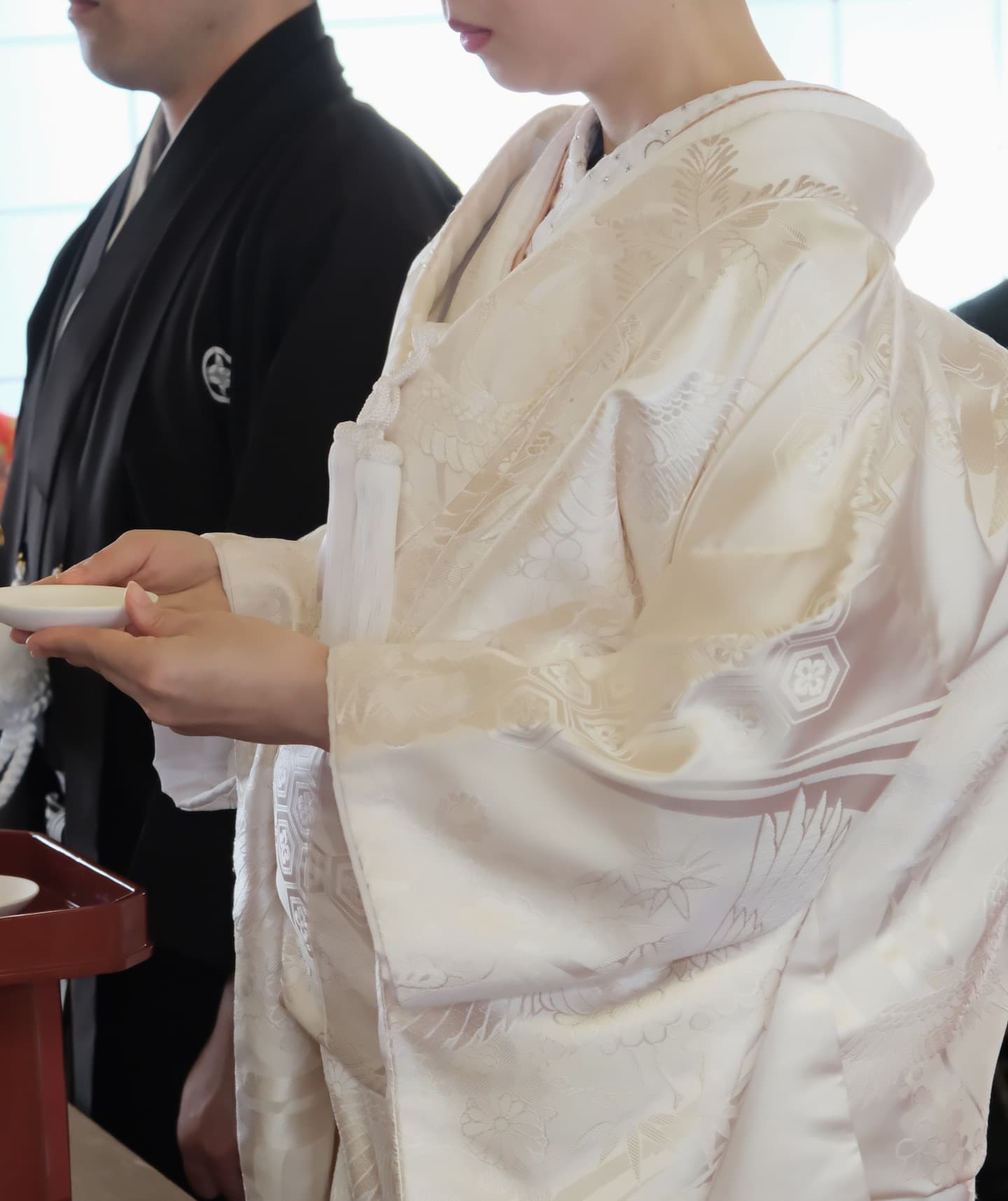 和装結婚式のレンタル白無垢の写真