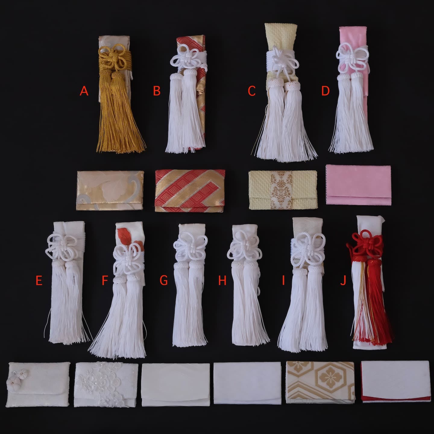 結婚式用の花嫁小物の写真