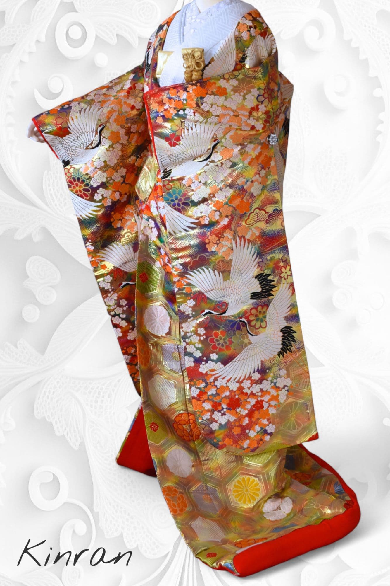 白無垢の掛下｜和装着物結婚式・前撮り・フォトウエディング