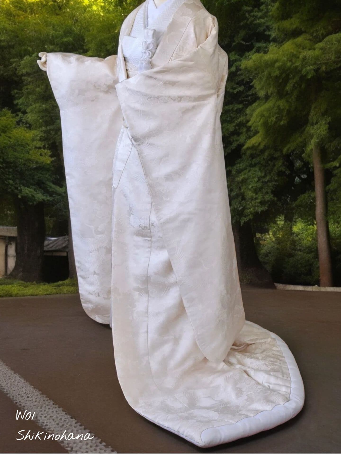 和装結婚やフォトウエディング前撮り用の白無垢写真