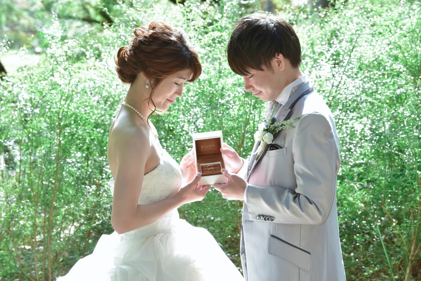 京都でのドレスフォトウェディングの写真