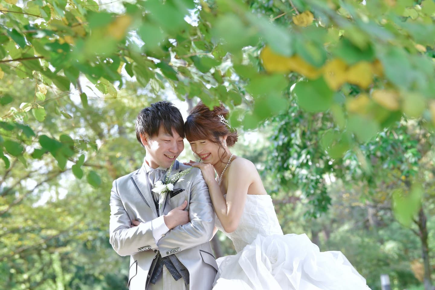 京都でのドレスフォトウェディングの写真