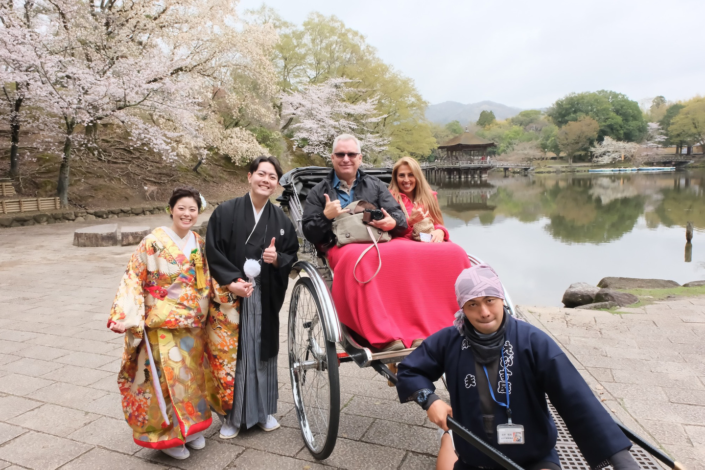 奈良で和装前撮りフォトウェディングの写真