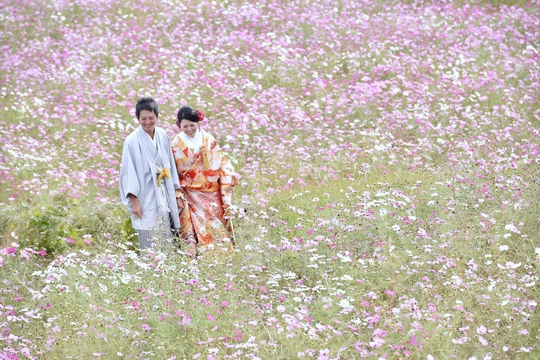 奈良前撮り和装フォトウェディングの写真