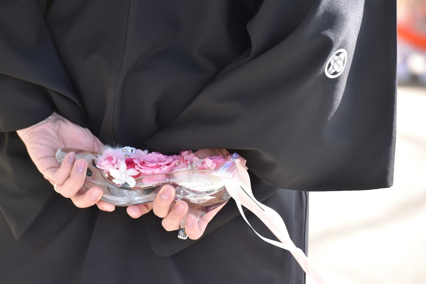 奈良の神社でのフォトウエディング写真