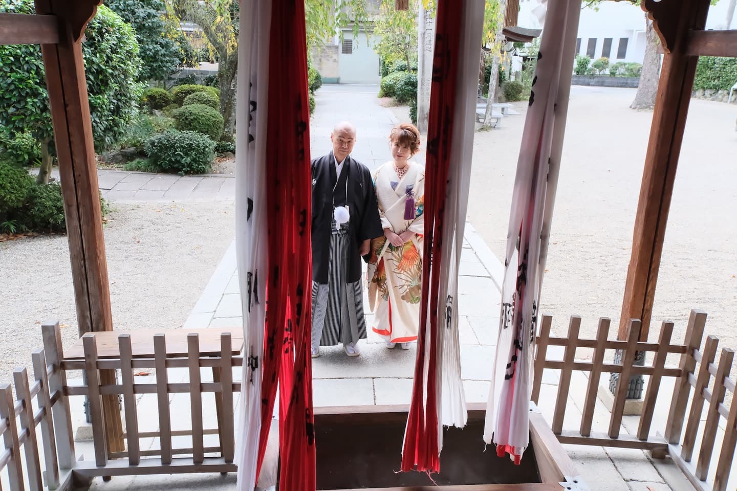 シニア世代の再婚でフォトウェディングの写真
