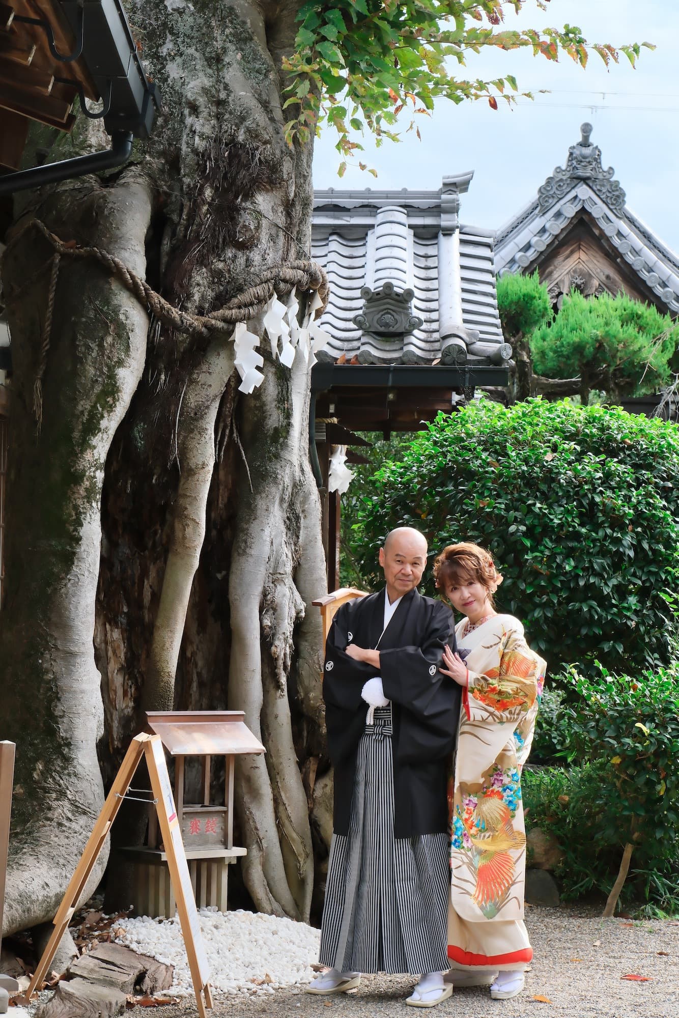 シニア世代の再婚でフォトウェディングの写真