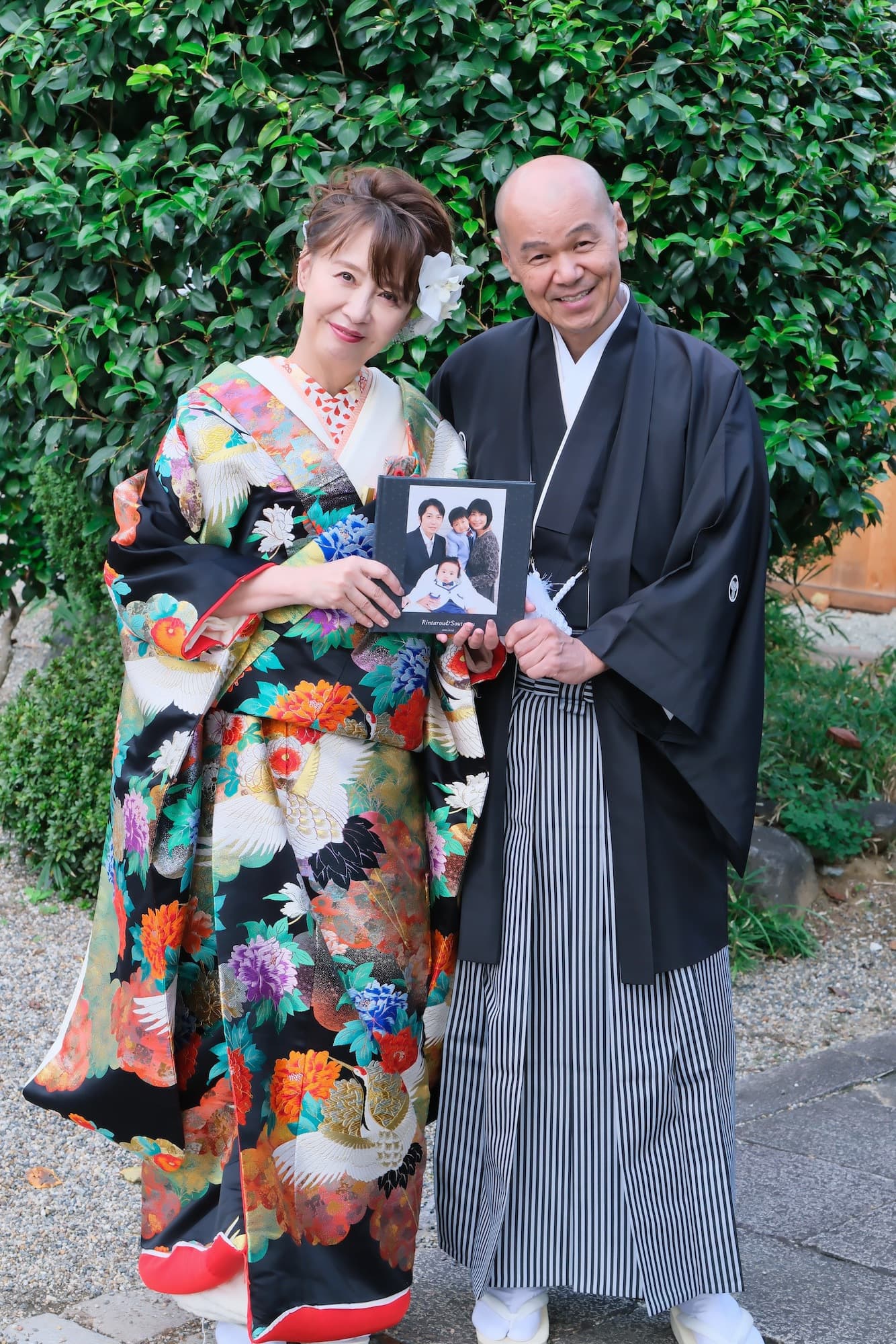 シニア世代の再婚でフォトウェディングの写真