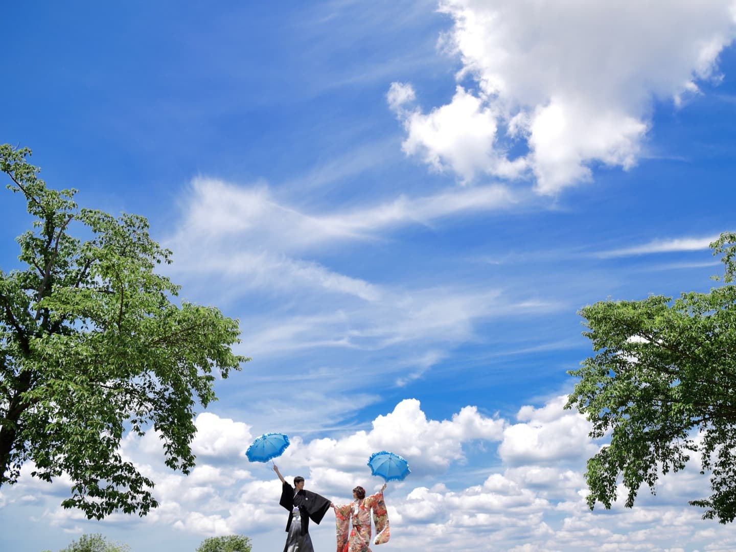 奈良でフォトウエディングの和装写真