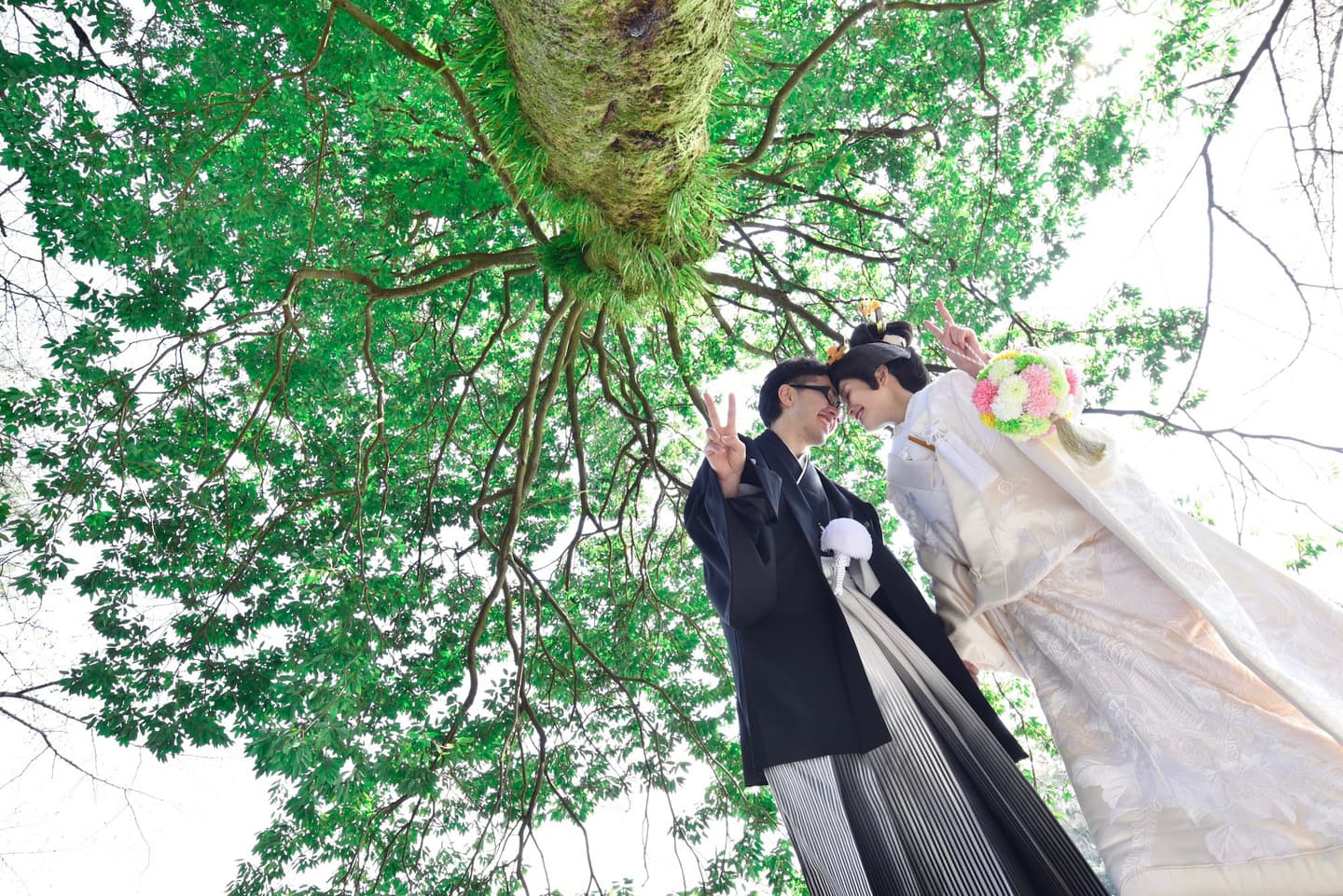 奈良で和装前撮りフォトウェディングの花嫁