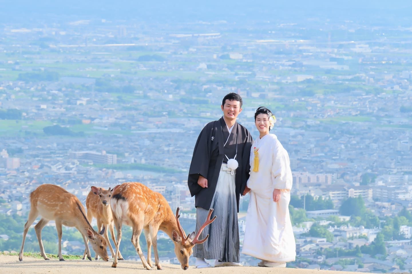 奈良で和装フォトウェディングの衣装
