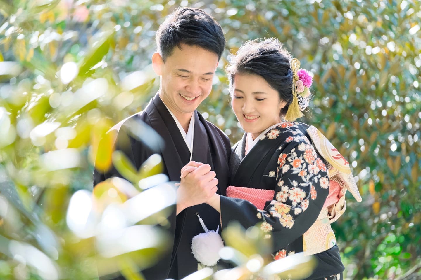 奈良の室生寺での前撮り和装フォトウェディング