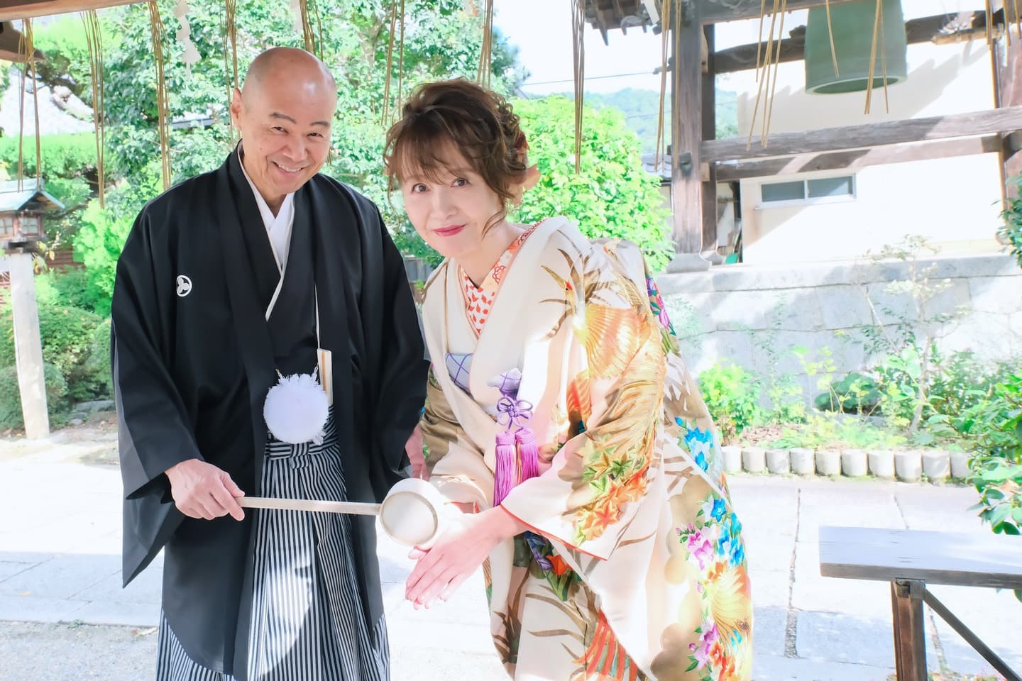 シニア世代の再婚でフォトウェディングの写真