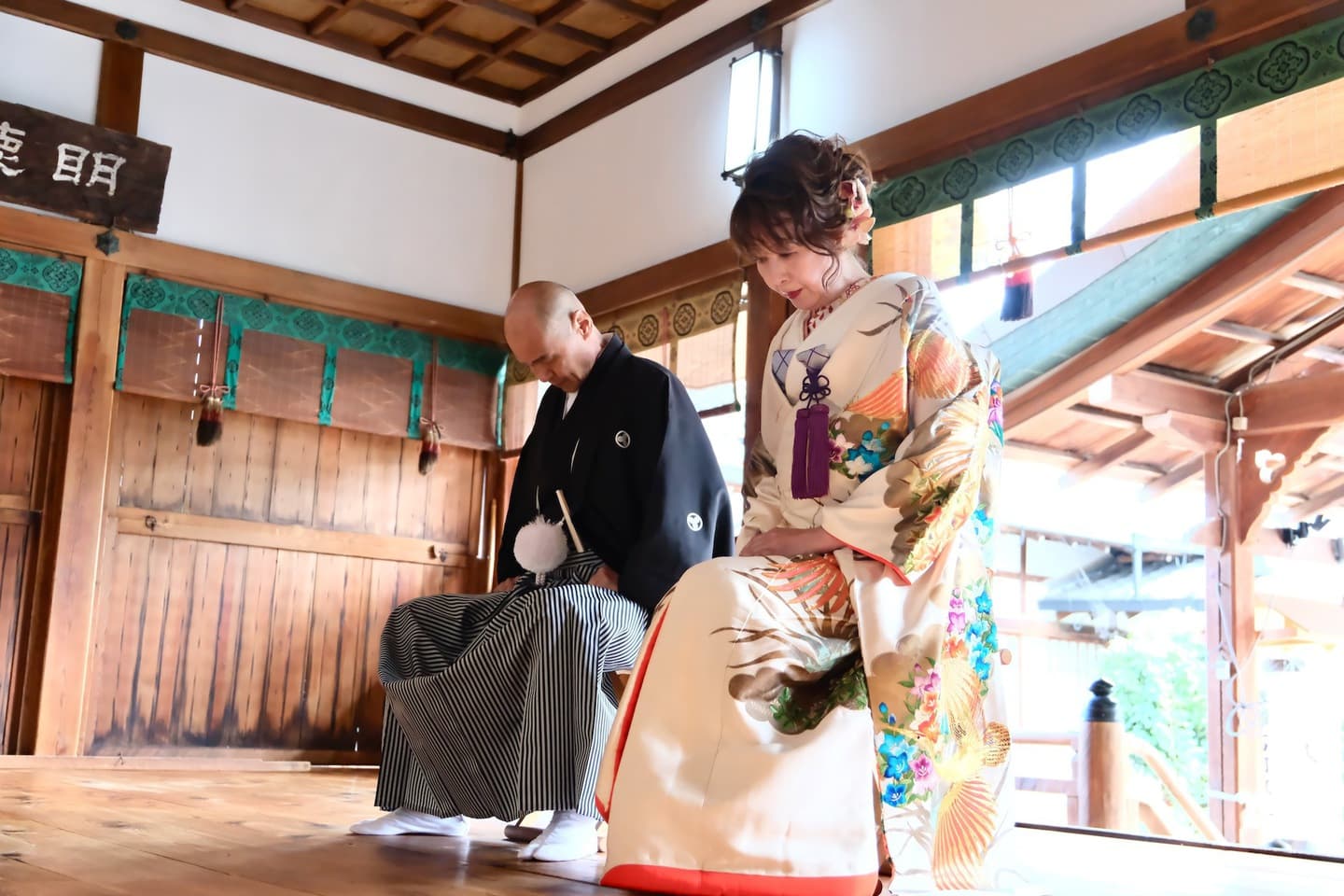 シニア世代の再婚でフォトウェディングの写真