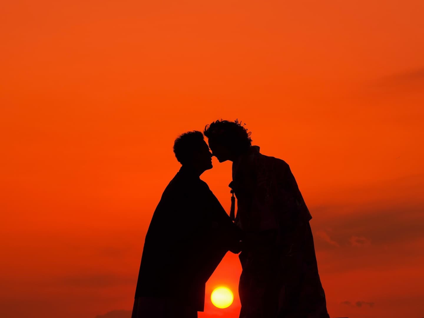 奈良でフォトウエディングの和装写真