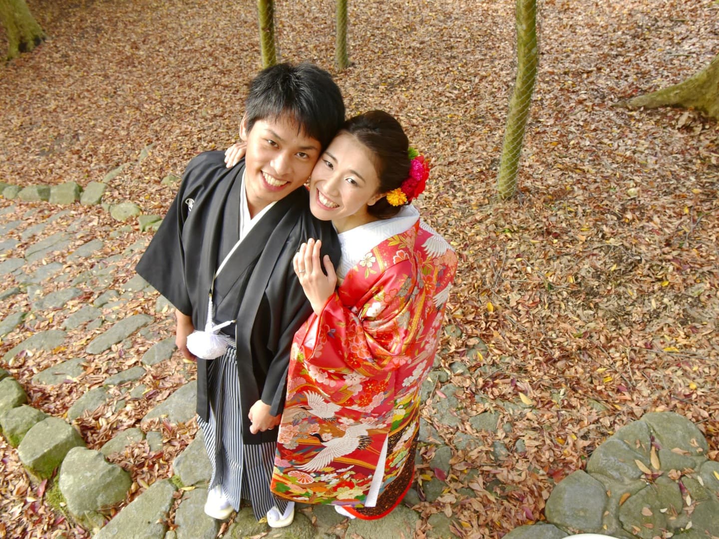 奈良のフォトウエディングの写真