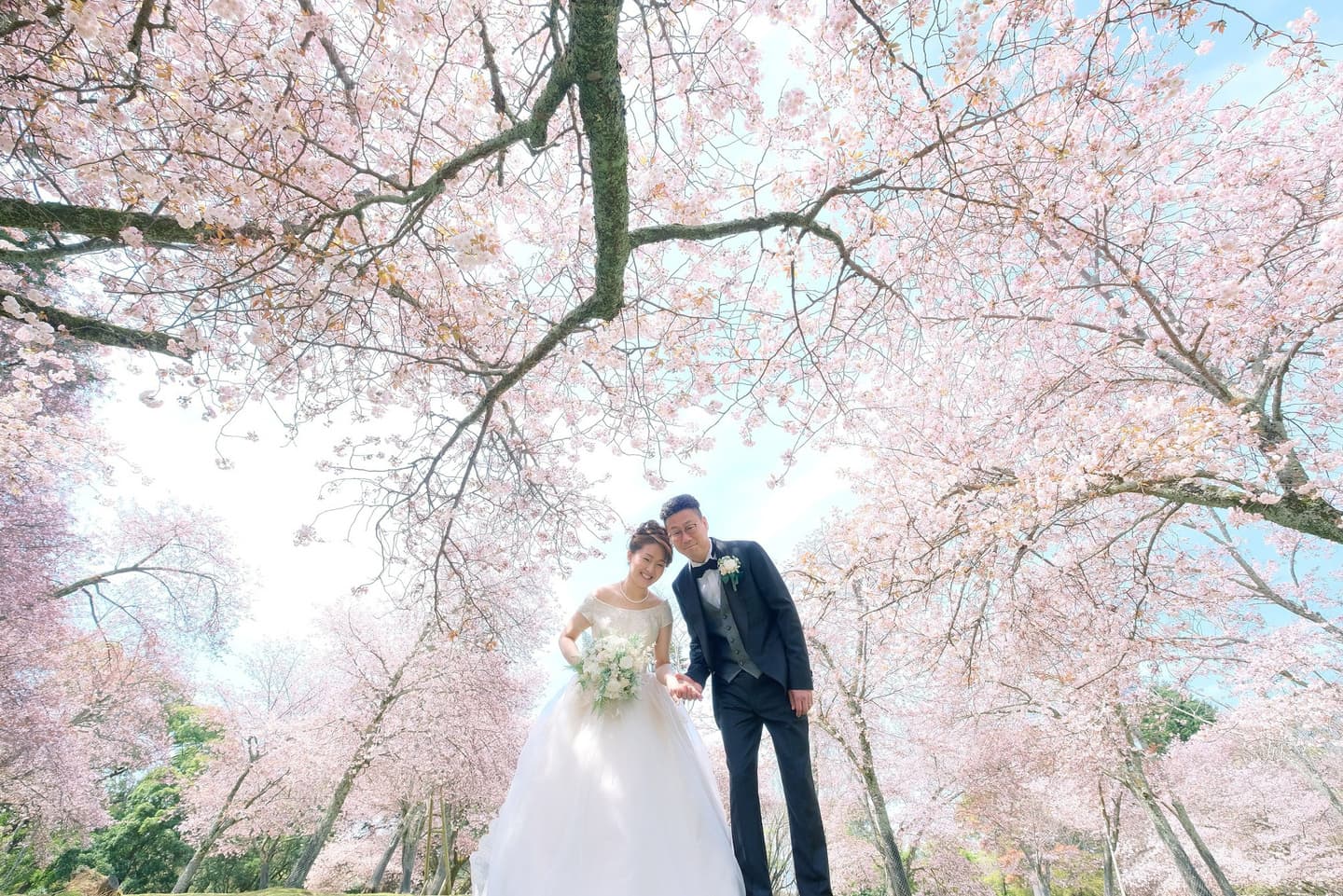 奈良で和装前撮りフォトウェディングの写真